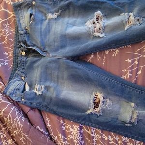 Distressed Jeans